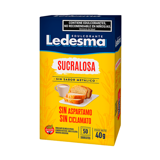 EDULCORANTE LEDESMA SUCRA 50 Un.