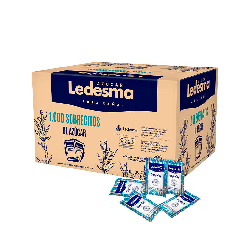 AZUCAR LEDESMA SOBRES 1000 Un.