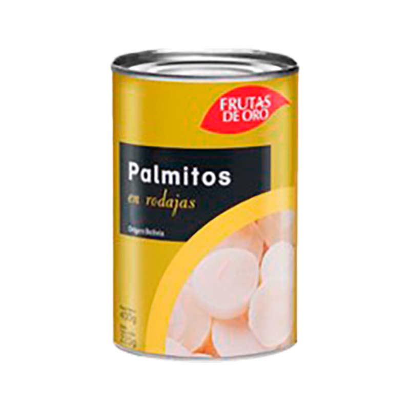 PALMITO FRUTAS DE ORO RODAJA 400 Grs