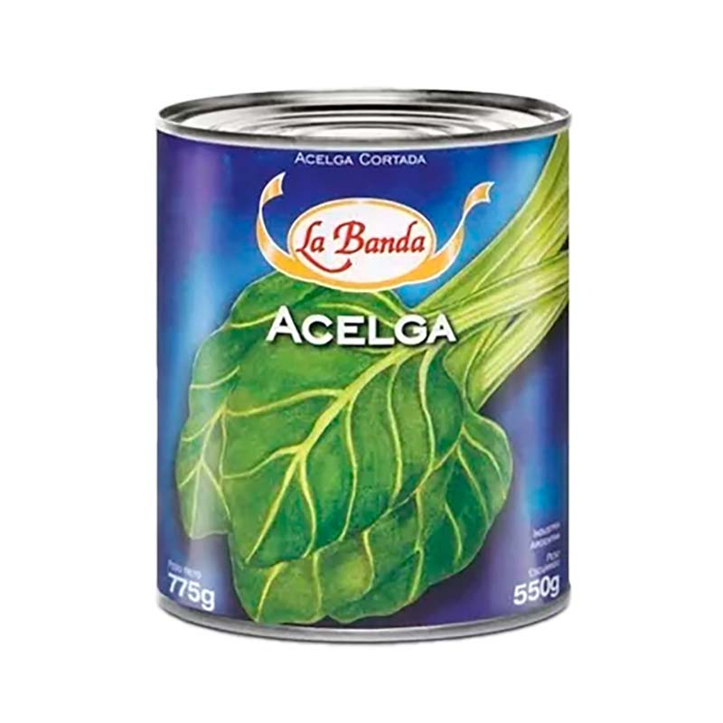 ACELGA LA BANDA CORTADA LATA 800 Grs