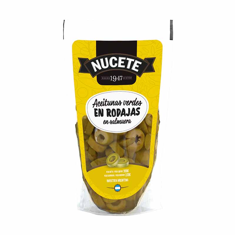 ACEITUNA NUCETE RODAJA D/P 150 Grs