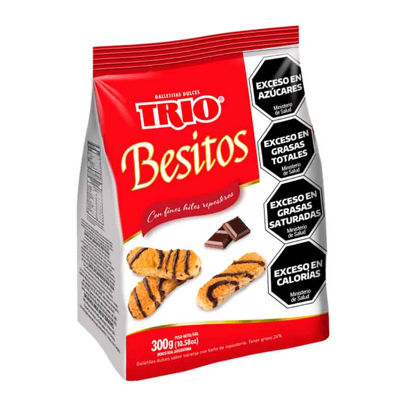 GALLETITA TRIO BESITOS 300 Grs