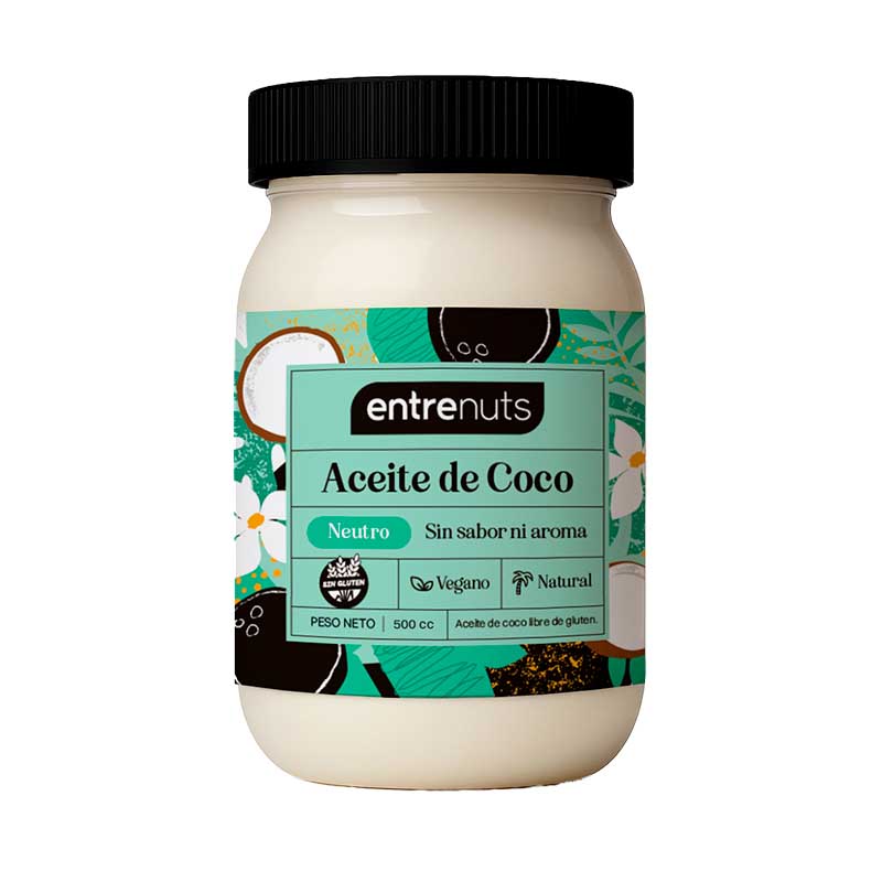 ACEITE COCO ENTRENUTS NEUTRO 500 CC.