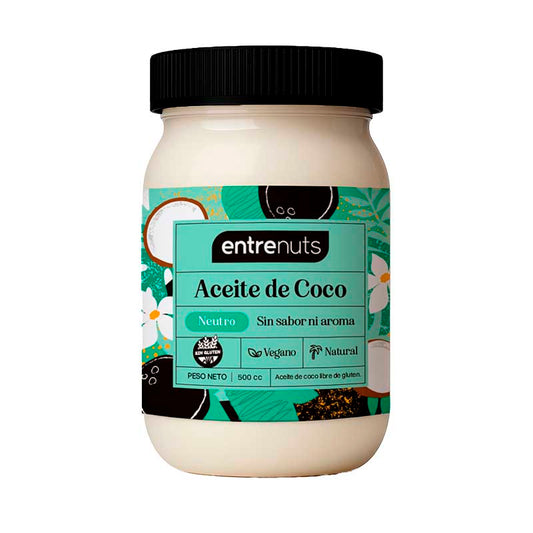 ACEITE COCO ENTRENUTS NEUTRO 500 CC.