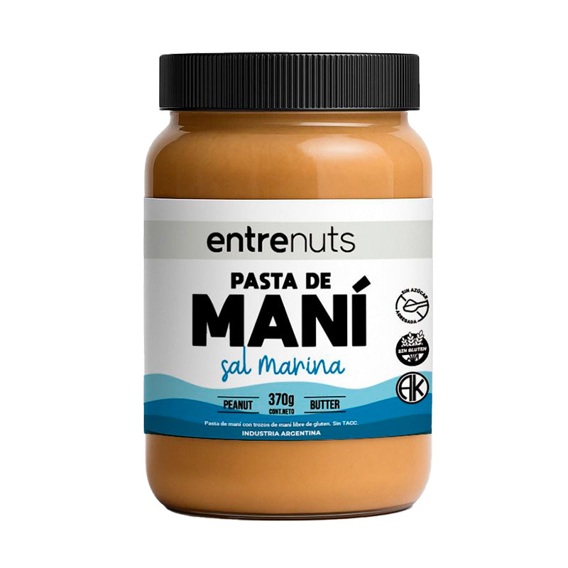 PASTA DE MANI ENTRENUTS SAL MARINA 370 Grs