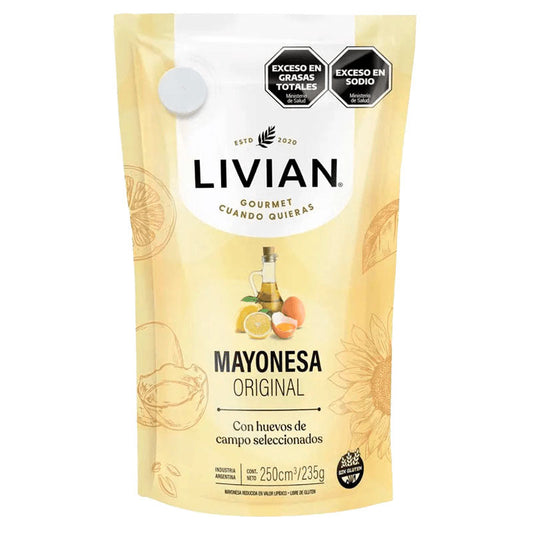 MAYONESA LIVIAN 250 Grs