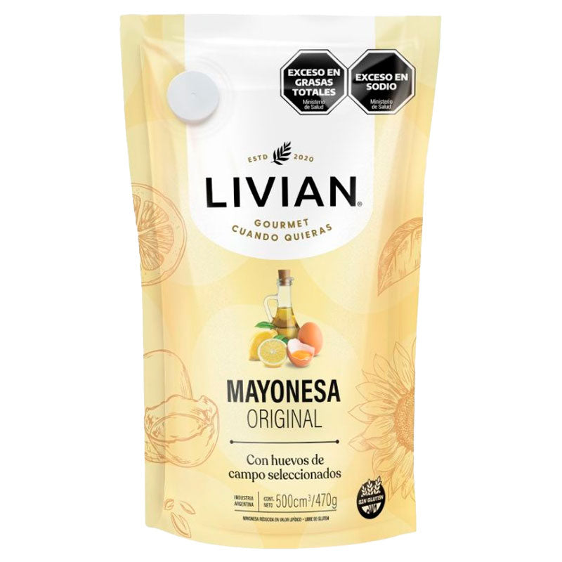 MAYONESA LIVIAN 500 Grs