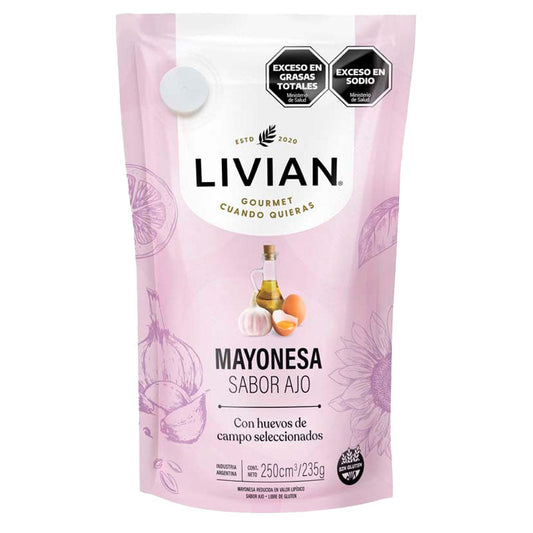 MAYONESA LIVIAN Ajo 250 Grs