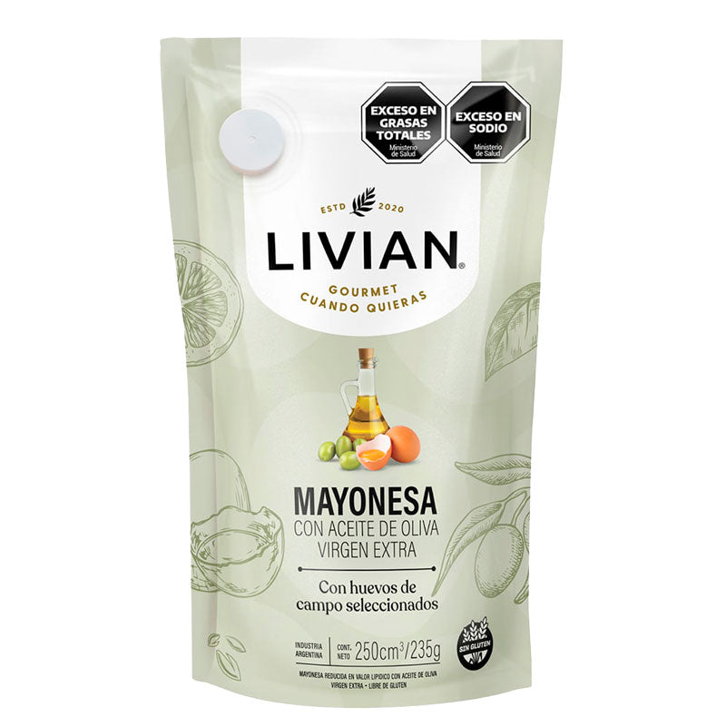 MAYONESA LIVIAN Oliva 250 Grs
