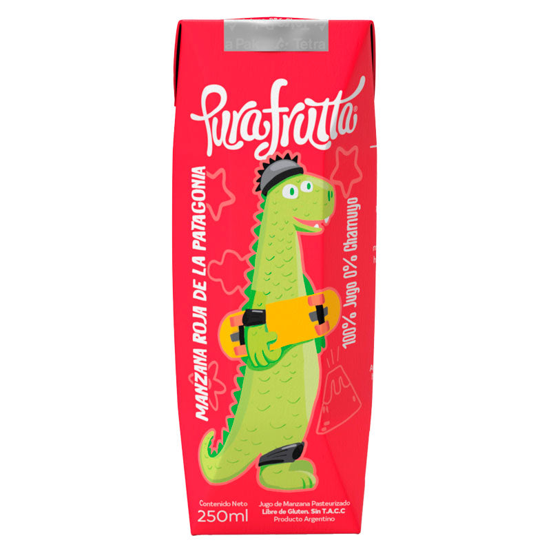 JUGO PURAFRUTTA 100% MANZANA 250 CC.