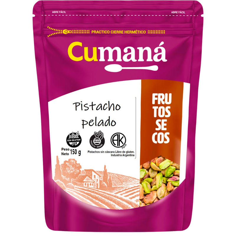 PISTACHO CUMANA NATURAL 150 Grs