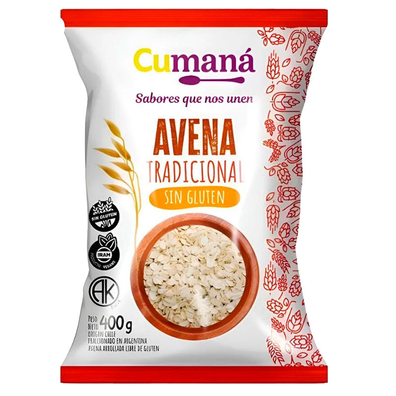 AVENA CUMANA TRADICIONAL 400 Grs