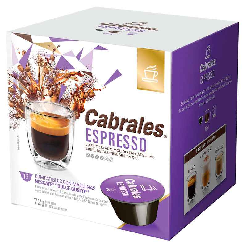 CAPSULA CABRALES ESPRESSO 10 Un.