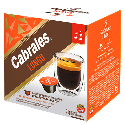CAPSULA CABRALES LUNGO 10 Un.