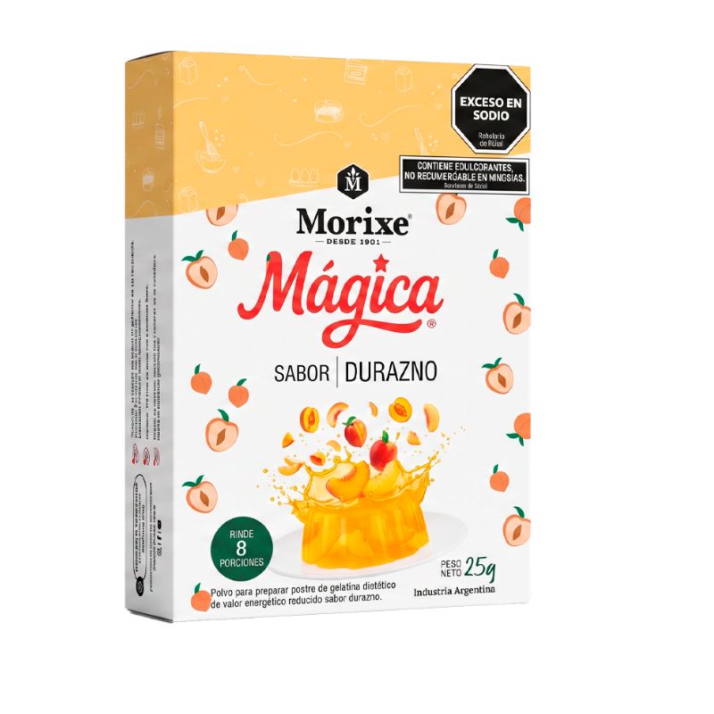 GELAT. MORIXE DURAZNO 40 Grs