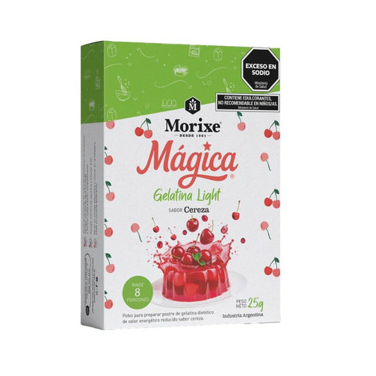 GELAT. LIGHT MORIXE CEREZA 25 Grs