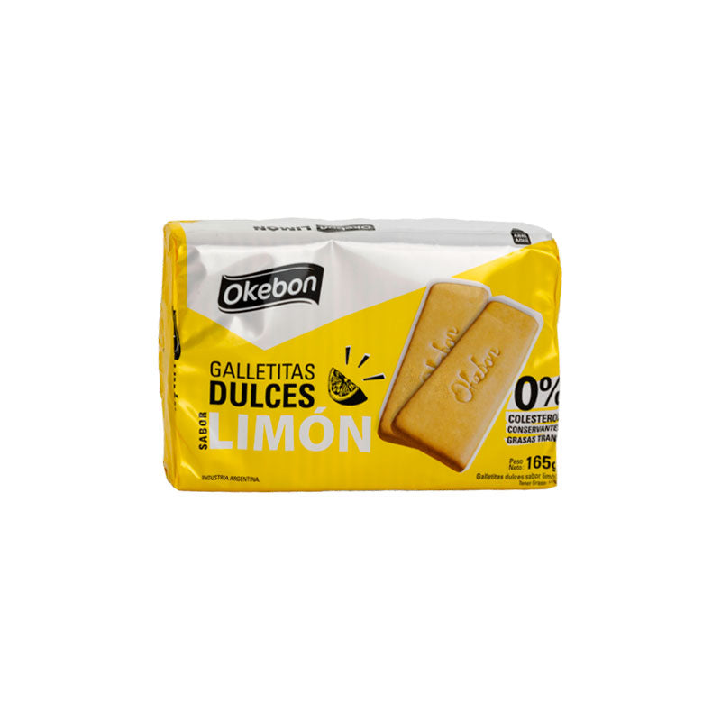 GALLETITA OKEBON LIMON 165 Grs