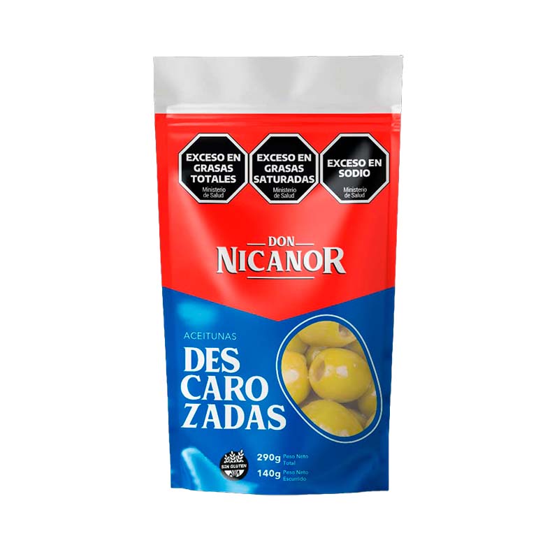 ACEITUNA DON NICANOR S/CAROZO 140 Grs