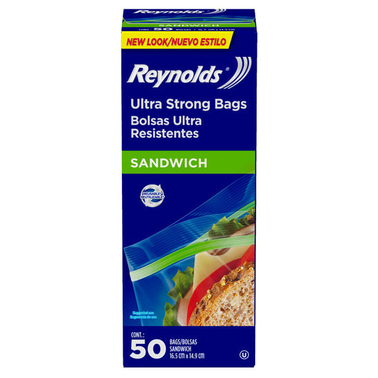 BOLSA REYNOLDS ZIP SANDWICH 50 Un.
