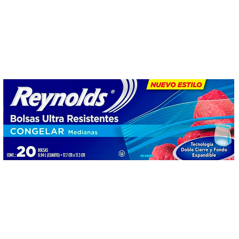 BOLSA REYNOLDS CONGELAR M 20 Un.