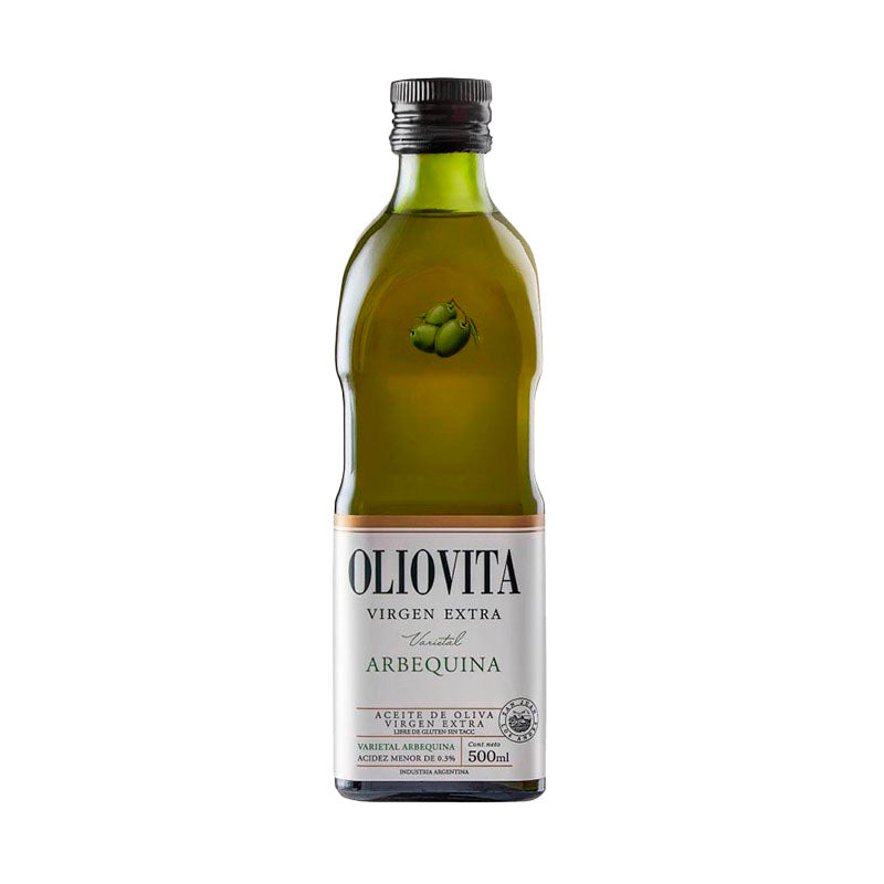 ACEITE OLIVA OLIOVITA ARBEQUINA 500 CC.