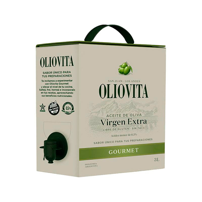 ACEITE OLIVA OLIOVITA Bag In Box 3 Lt.