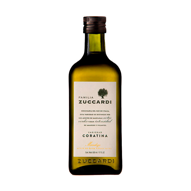 ACEITE OLIVA ZUCCARDI CORATINA 500 CC.