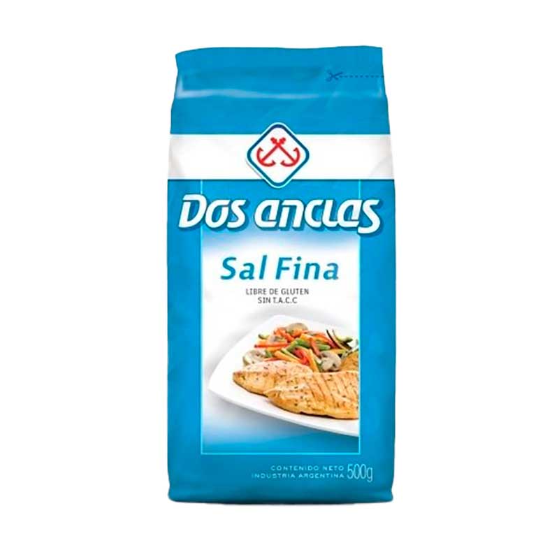 SAL FINA DOS ANCLAS PAQUETE 500 Grs