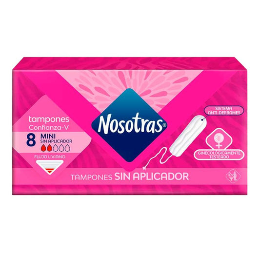 TAMPON NOSOTRAS MINI 8 Un.