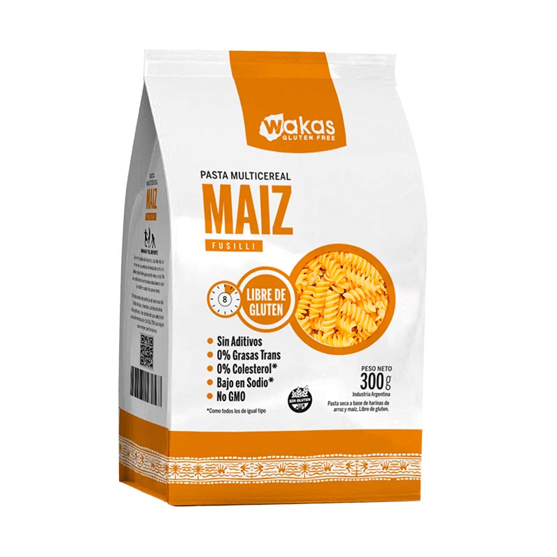 FID. WAKAS Fusili Maiz 300 Grs