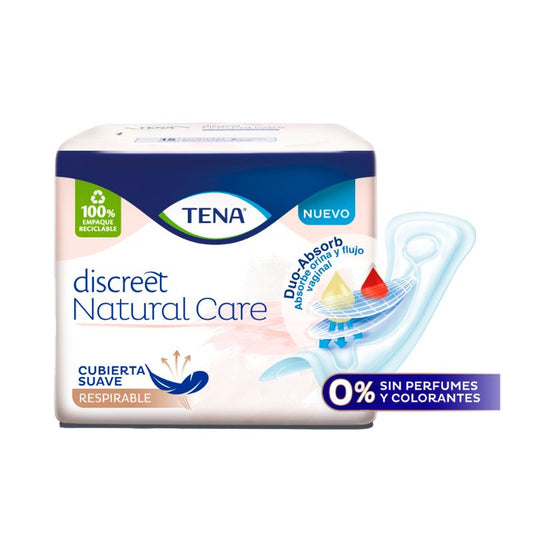 PROT.INCON. TENA DISCREET NAT.CARE 15 Un.