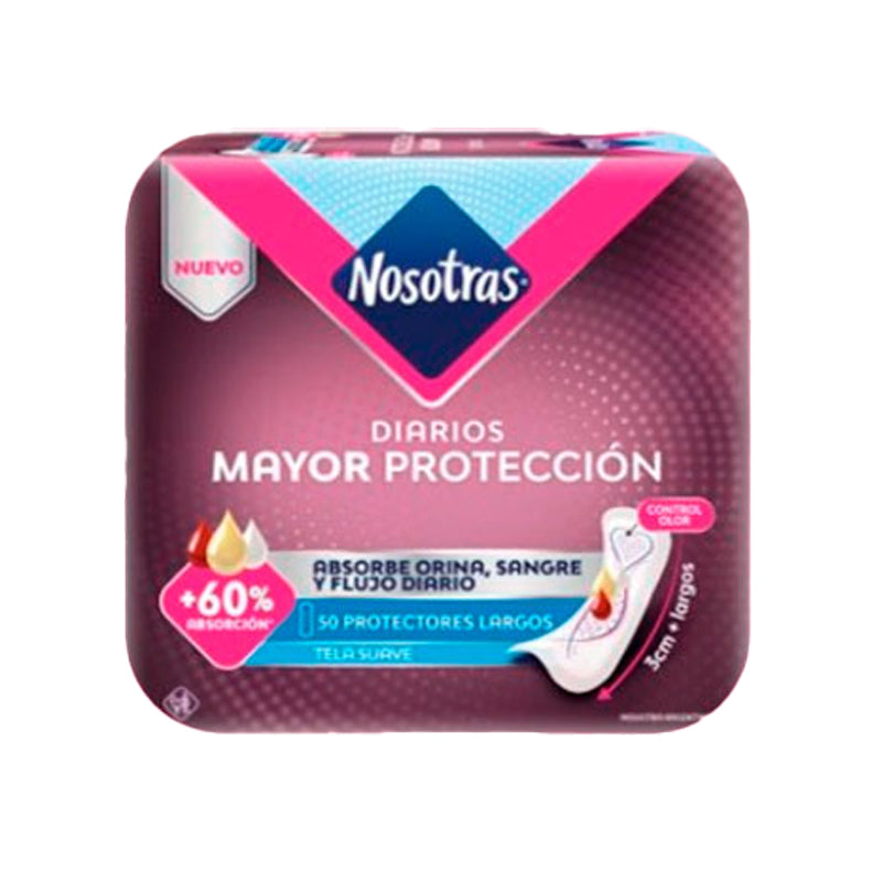 PROTECTOR NOSOTRAS MULTIFLUIDOS 50 Un.