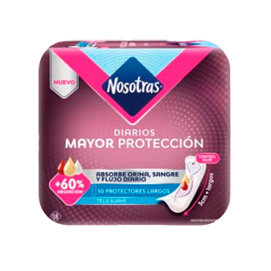 PROTECTOR NOSOTRAS MULTIFLUIDOS 50 Un.