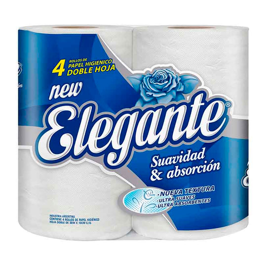 P.HIGIENICO ELEGANTE DH RINDE+ 30Mx4 Un.