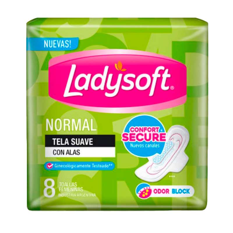 T.FEMENINA LADYSOFT NORMAL SUAVE 8 Un.