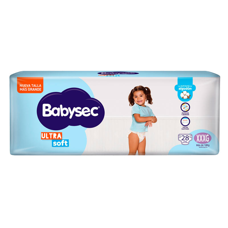 PA�AL BABYSEC ULTRA XXXG 28 Un.