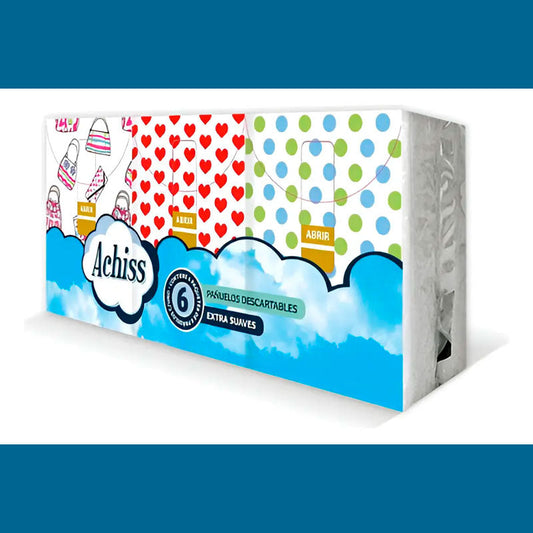 PA�UELOS ACHISS Pocket 6x10 Un.