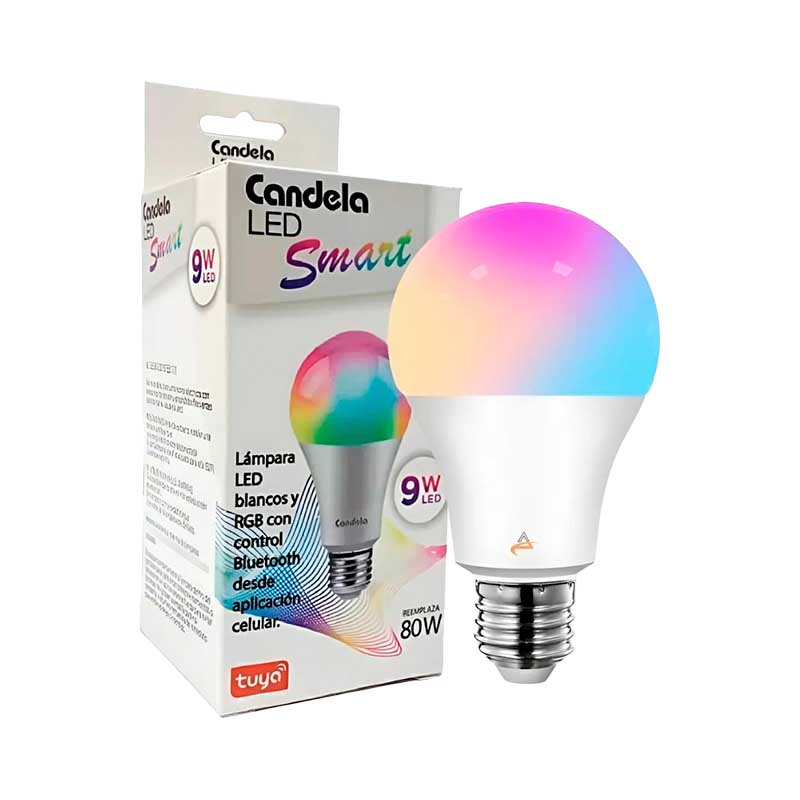 LAMPARA CANDELA SMART LED 9 wa