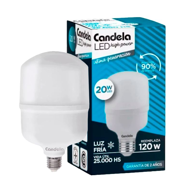 LAMPARA CANDELA HP 20 wa