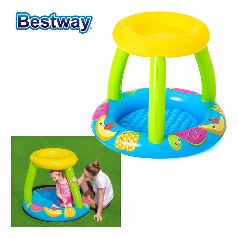 PILETA INFANTIL BESTWAY Techo 94x89x79cm