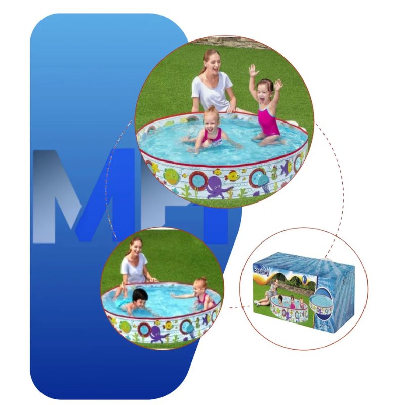 PILETA INFANTIL BESTWAY Orca/Tib 152x25cm