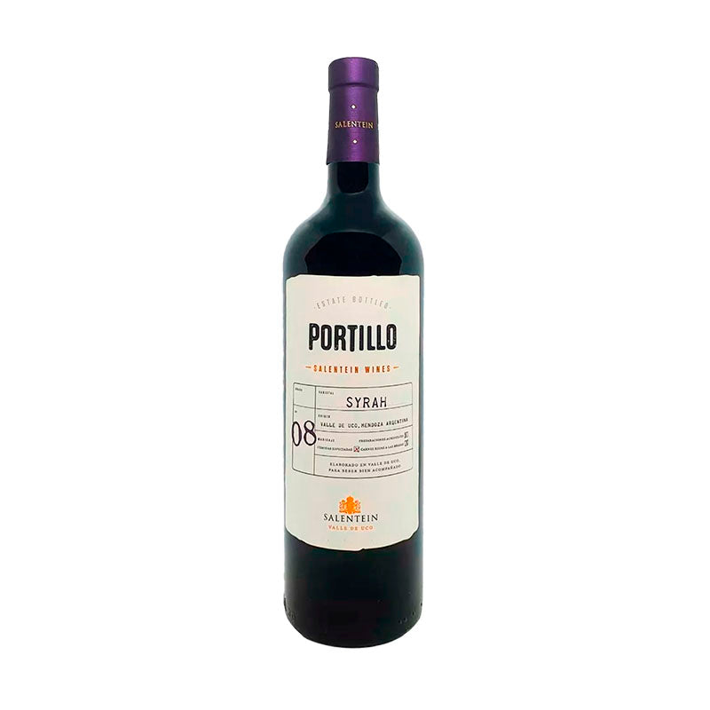 VINO PORTILLO SYRAH 750 CC.