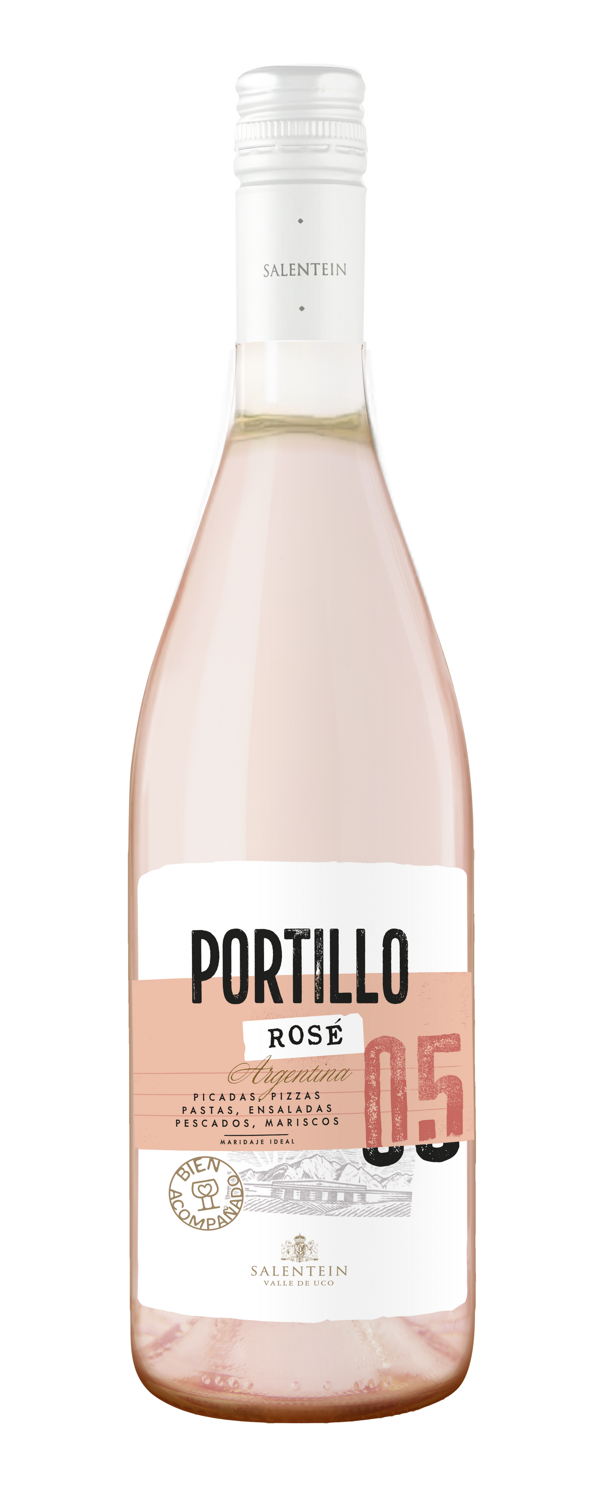 VINO PORTILLO ROSE 750 CC.