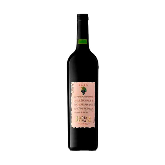 VINO B.PRIVADA MALBEC 750 CC.