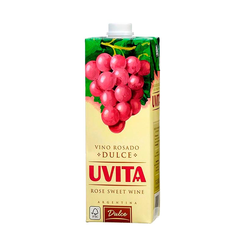 VINO UVITA ROSADO 1 Lt.