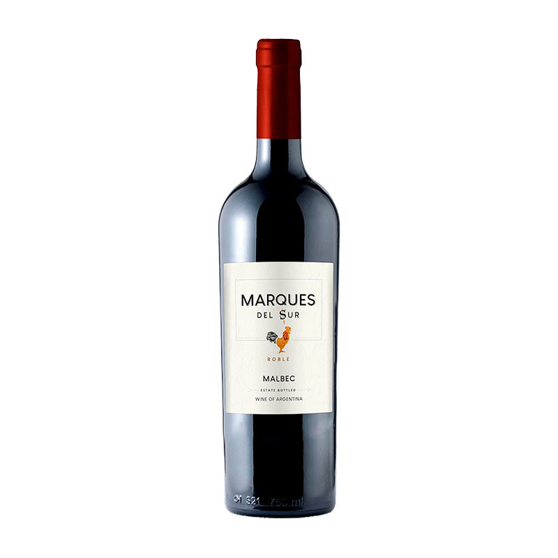 VINO MARQUES DEL SUR MALBEC 750 CC.