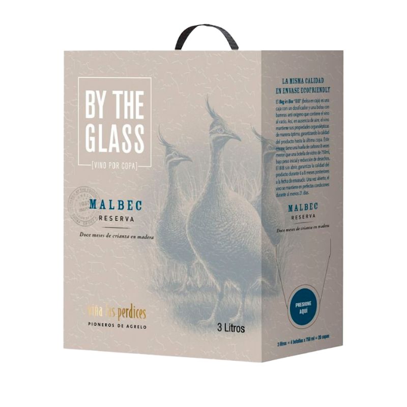 VINO LAS PERDICES BAG IN BOX MALBEC 3 Lt.