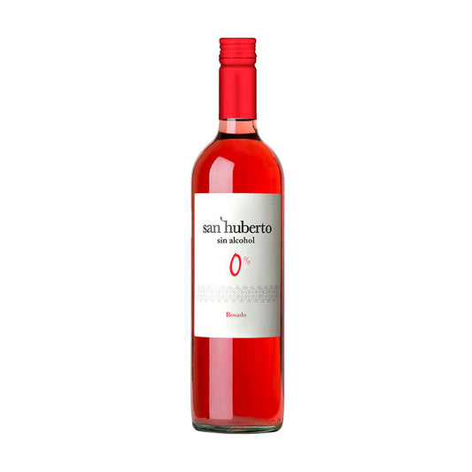 VINO S HUBERTO 0 ALCOHOL ROSADO 750 CC.
