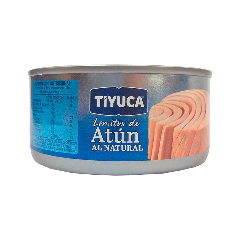 ATUN ENTERO TIYUCA NATURAL 170 Grs