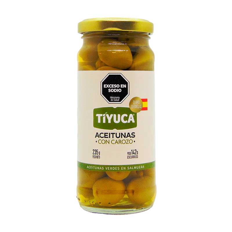 ACEITUNA TIYUCA VERDE 235 Grs